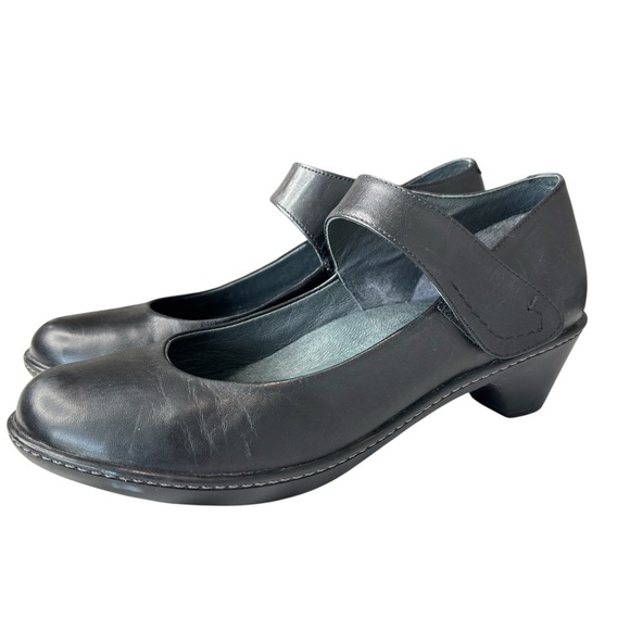 Dansko Bess Mary Jane Womens Comfort Shoe Size 38 US 7.5 / 8 Leather Black Pump - Picture 6 of 12
